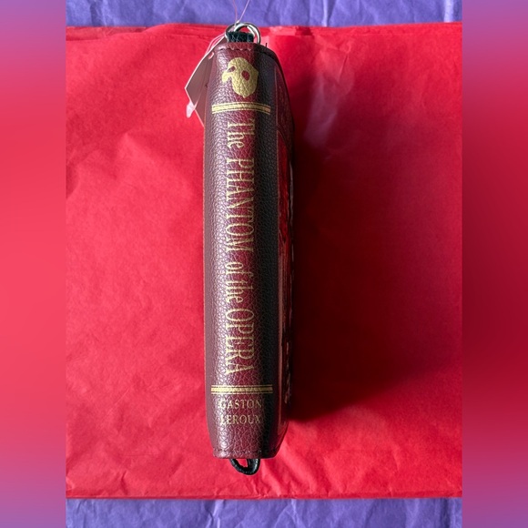 🎼🎶🎼 PHANTOM OF THE OPERA BOOK WALLET 🎼🎶🎼 NWT 🎼🎶🎼 - Picture 11 of 16